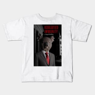 Koalafied Immunity: Legal Thriller Book Cover Parody Kids T-Shirt